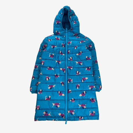 Blue Long Line Sausage Dog Coat 