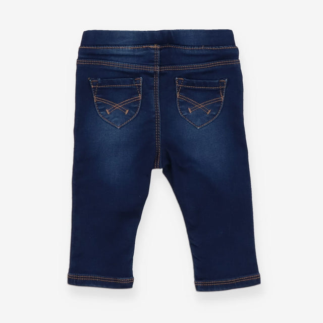 Dark denim jeggings