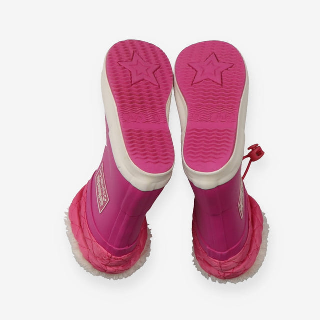 Waterproof Boots Fleece Lined Fuchsia Pink