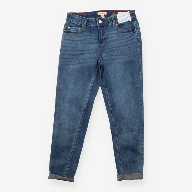 Simone Girlfriend Jeans Stretch Denim Blue