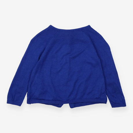 Cardigan Knit Petrol Blue