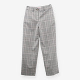 Kate Spade Houndstooth Tailored Trousers – Black &