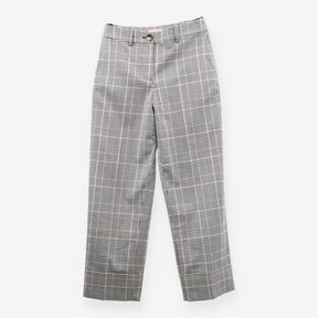 Kate Spade Houndstooth Tailored Trousers – Black &