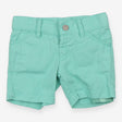 Shorts jean style green