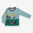 T-shirt long sleeve green digger fossils