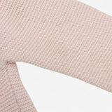 Knit cardigan pink cat hood