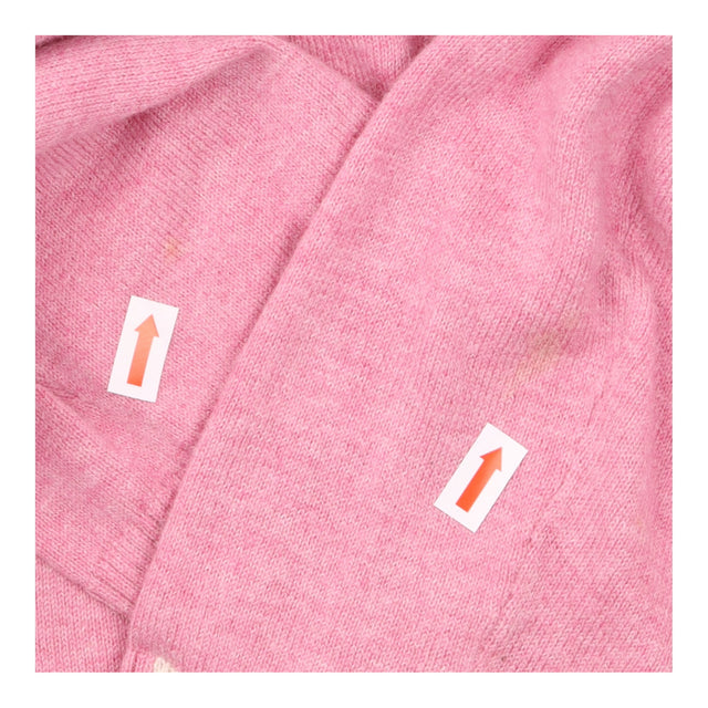 Merino Jumper Light Pink Organic Cotton Relaxed Fi