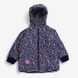 Blue Striped Navy with Mice and Hedgehogs Coat