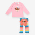 Outfit Highland cow knit legging long sleeve top p