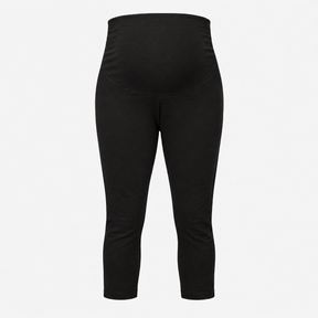 Black Over Bump Stretch Maternity Leggings