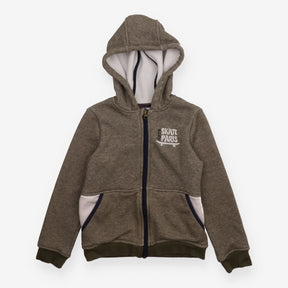 Hoodie green ''dans SKATE PARIS''