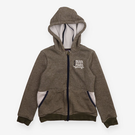 Hoodie green ''dans SKATE PARIS''
