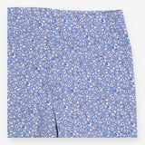 Leggings Blue Floral Leaves