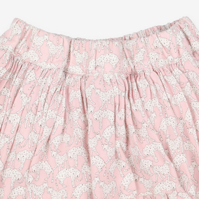 Skirt pink dalmatians