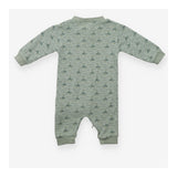 Fixoni Zipped Sleepsuit Footless Green with Ducks