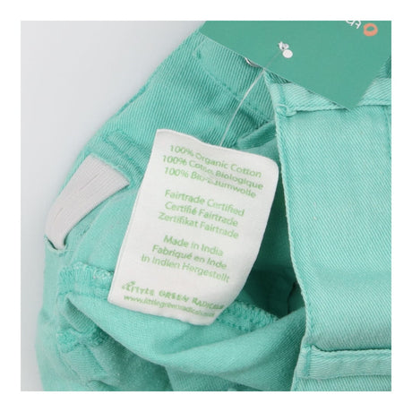 Shorts jean style green