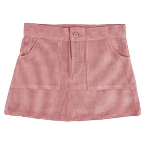 Cord Skirt Pink
