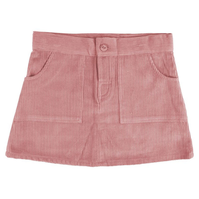 Cord Skirt Pink