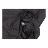 Dress Black Strapless Contrast Stitching Pocket Mi