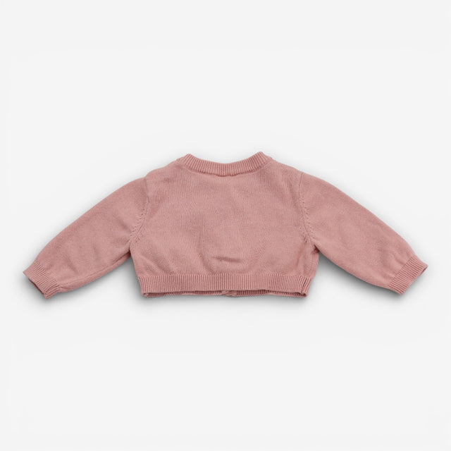 Pink Flopsy rabbit cardigan
