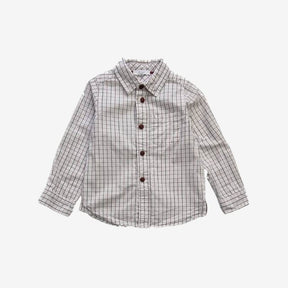 White Grid Shirt