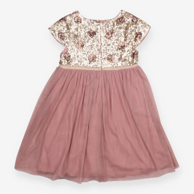 Party Dress Tulle with Sequin Top