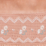 Sleepsuit Collared Velour Pink Floral