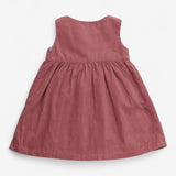 Dress Cord Dusky Pink with Buttons & Deer