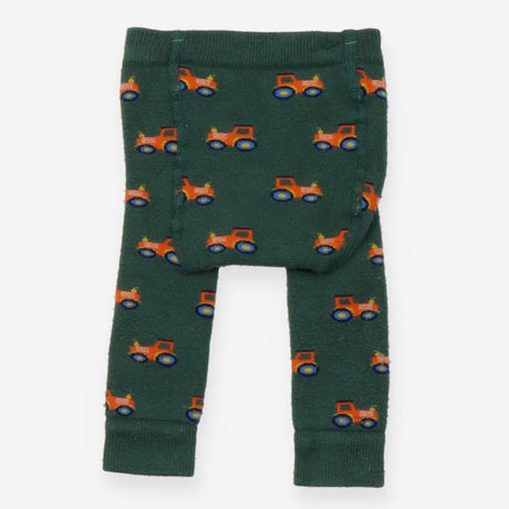 Green Tractor Knit Leggings 