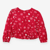 Top Pink Sparkle Planet Universe