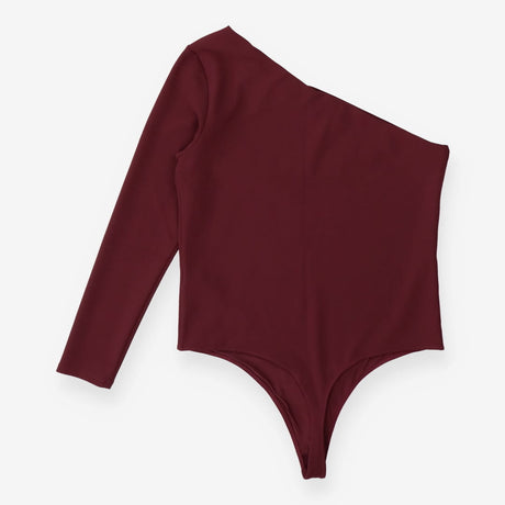 Abercrombie & Fitch One Shoulder Long Sleeve Bodys