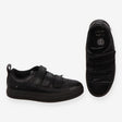 Black velcro school shoes 3 straps
