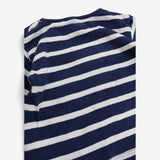 Long Sleeved Top Navy and White Striped Explorer V