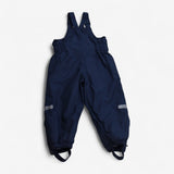 Waterproof Fleece Lined Dungarees Navy Splish Spla