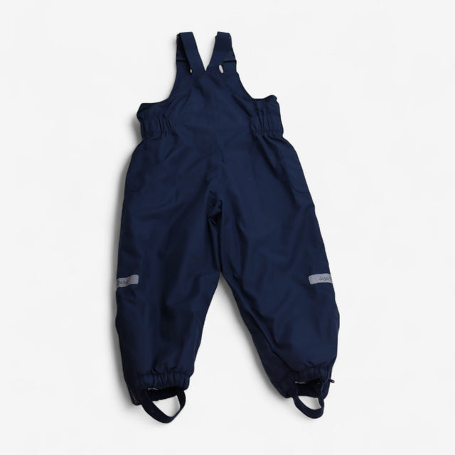 Waterproof Fleece Lined Dungarees Navy Splish Spla