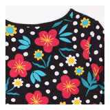 Organic Cotton Floral Spot Long Sleeve