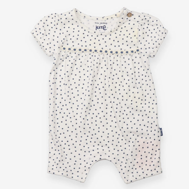 White Daisy Romper