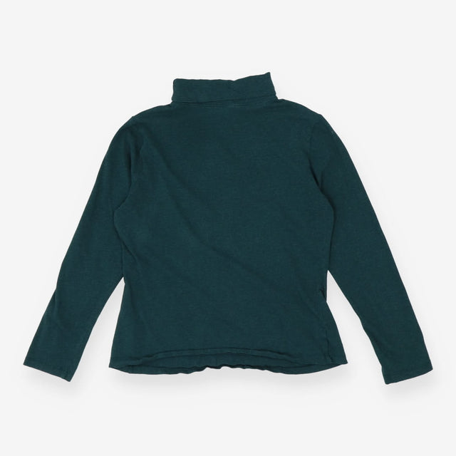 Seasalt Cornwall Landing blue marl roll neck