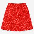Mini Skirt Red Polka Dot