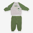 Pastello Outfit Sweater and Joggers green Dog
