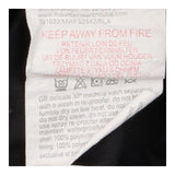 Waterproof black trousers lined