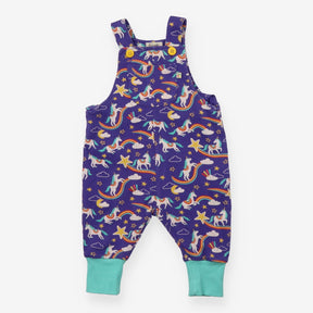 Dungarees Jersey Purple Unicorn