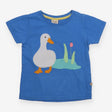 T-Shirt Blue Duck by Pond