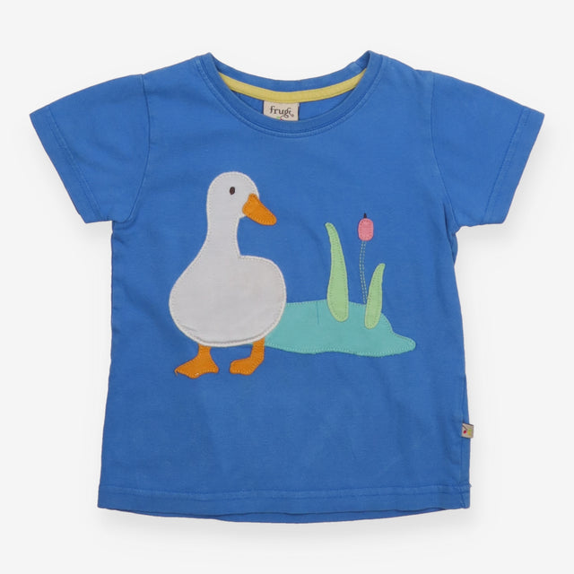 T-Shirt Blue Duck by Pond