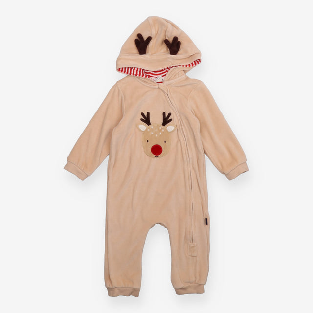 Reindeer Hooded Sleepsuit 