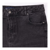 Barrel Jeans Washed Black High Rise Tapered Denim