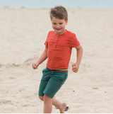 Teal Marl Comfy Jogger Shorts