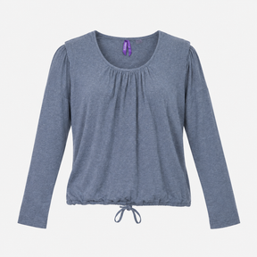 Loungewear Set Grey Marl Stretch Jersey Maternity