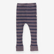 Leggings Ribbed Grey and Navy Stripe