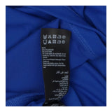 Long Sleeve Asymmetric Top, Cobalt Blue